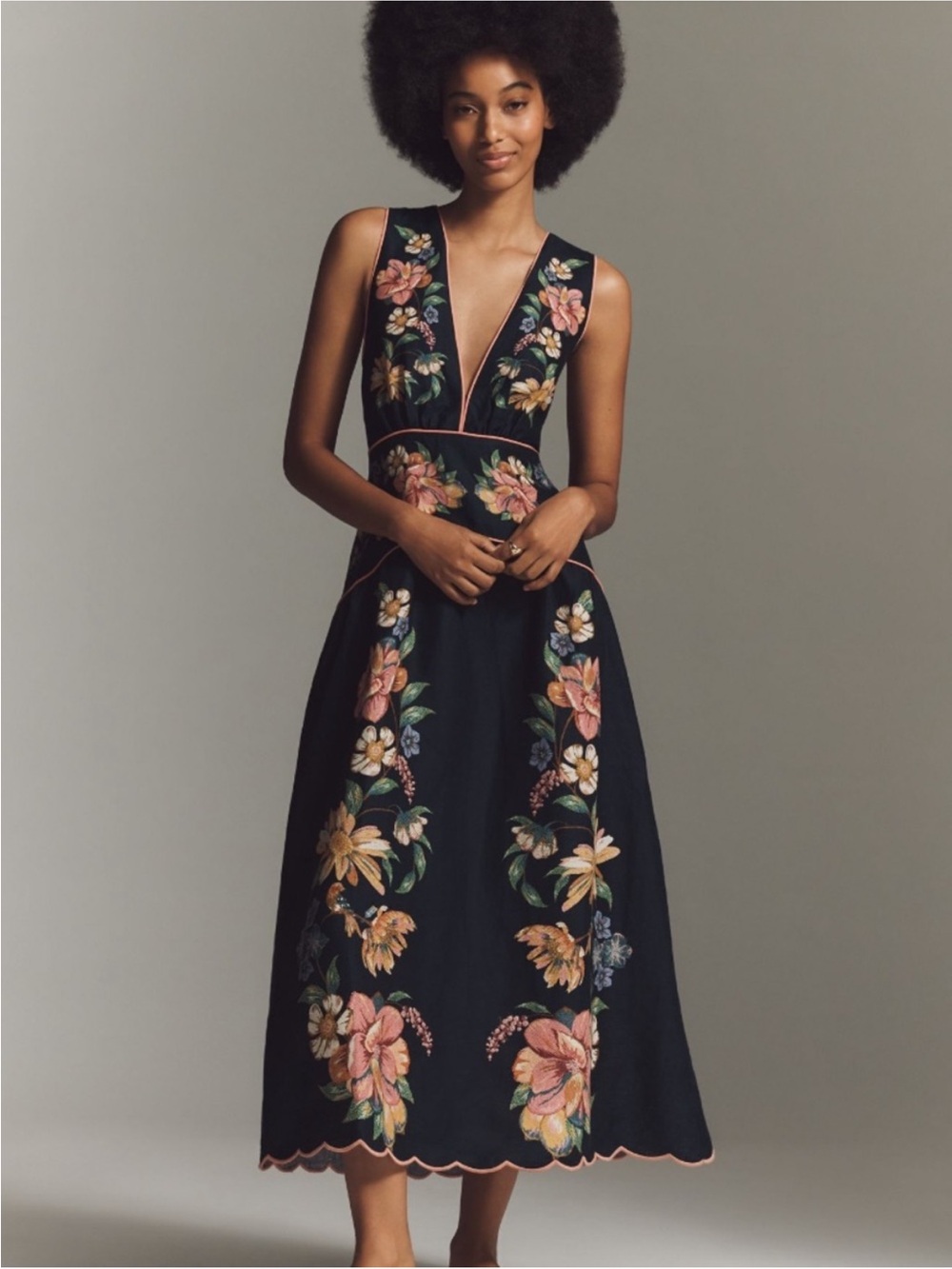 Farm Rio Midi dress - Picture 3 of 12